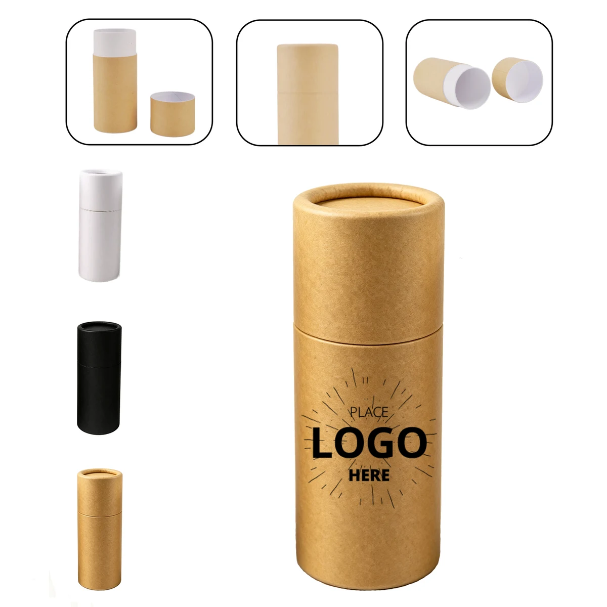 Cylindrical Lip Balm Packaging 1