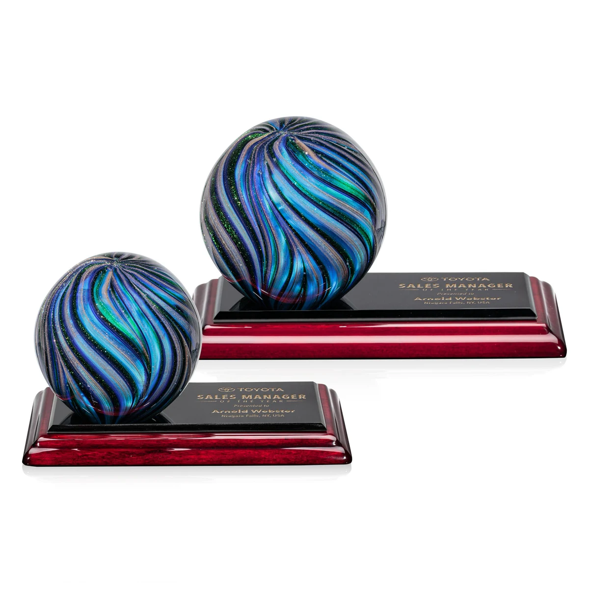 Malton Award on Rosewood Base 1