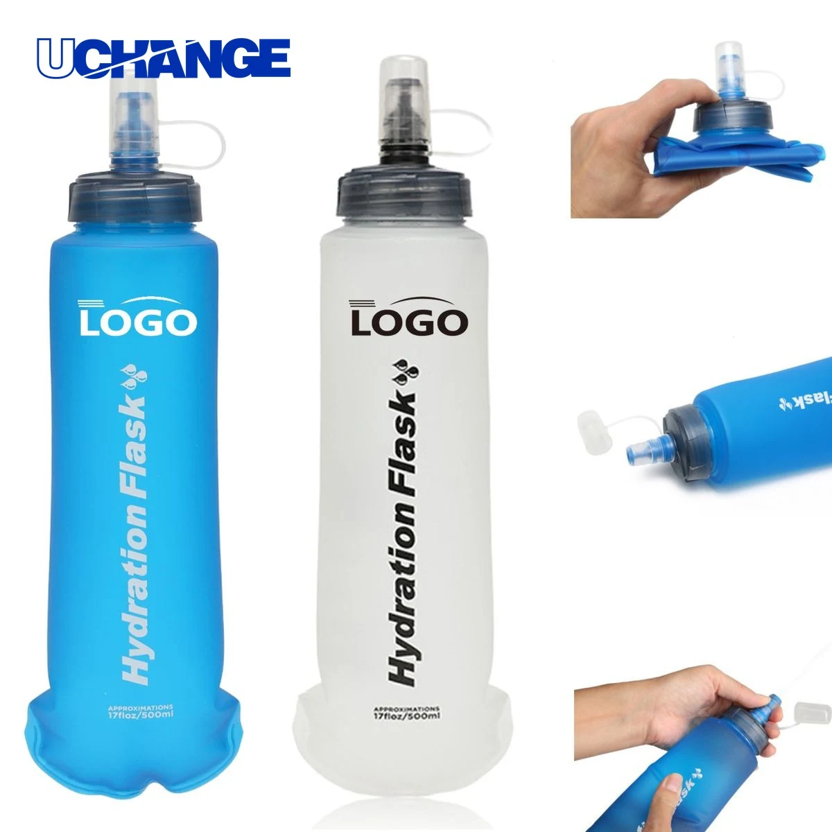 Soft Folding Water Bottle Container for Travel 1