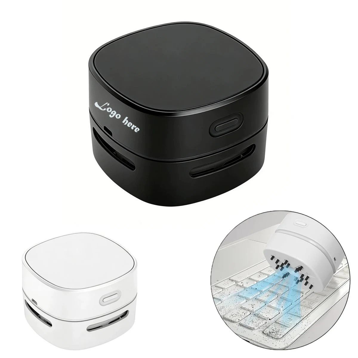 Mini Portable Desktop Vacuum Cleaner, Custom Logo 1
