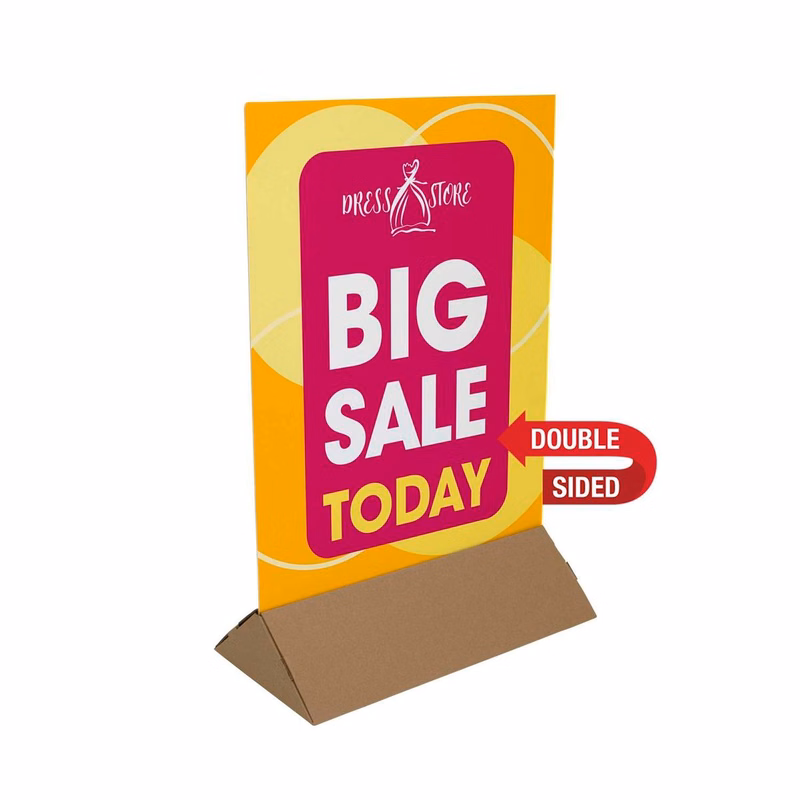 24"W Enviro Board Tabletop Display Kit (Double-Sided)