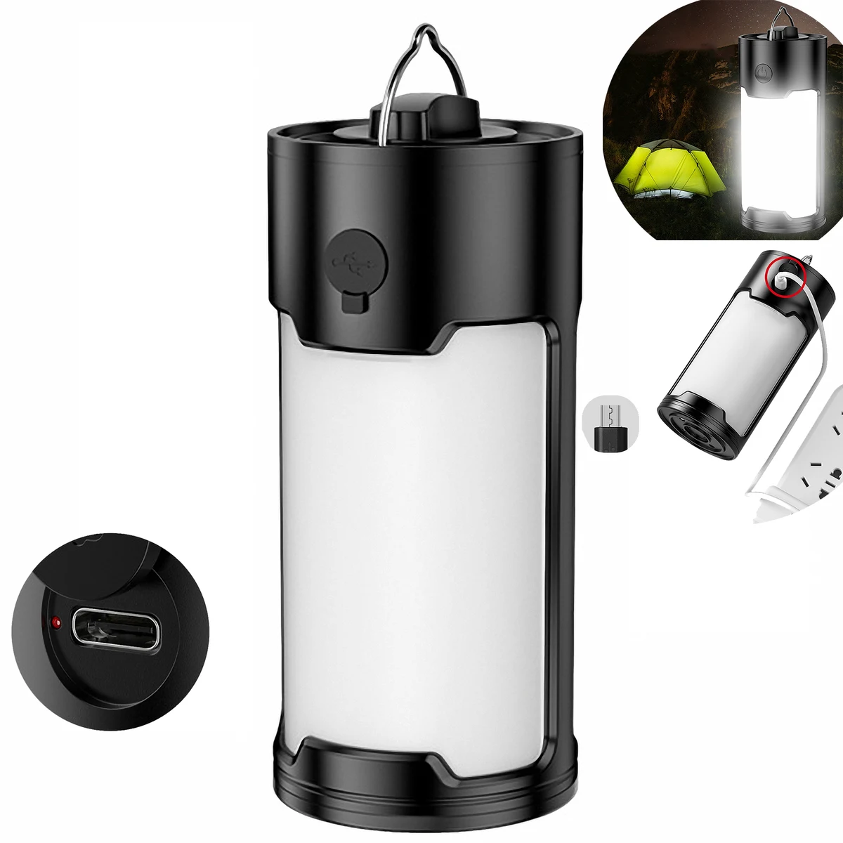 Rechargeable LED Camping Lantern Portable 1