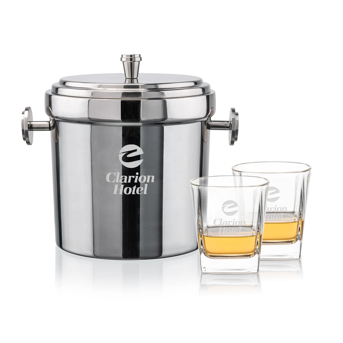 Milano Ice Bucket & Arcadia On-the-Rocks Set 1