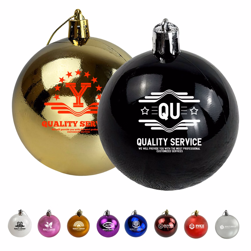 2.4'' Glossy & Matte Round Christmas Ornament Decoration Balls