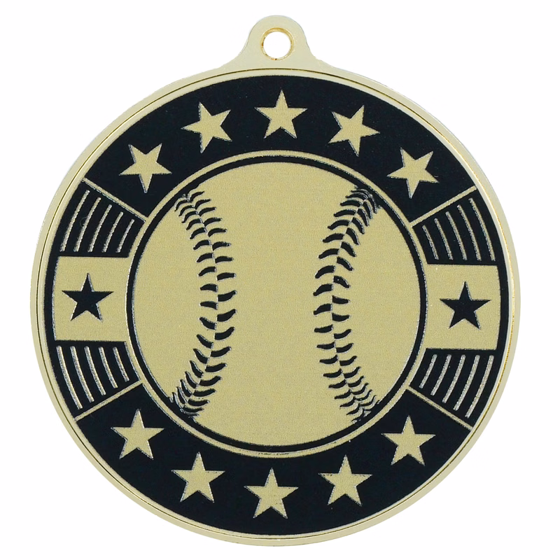 Baseball Simucast Medallion (2-1/8")