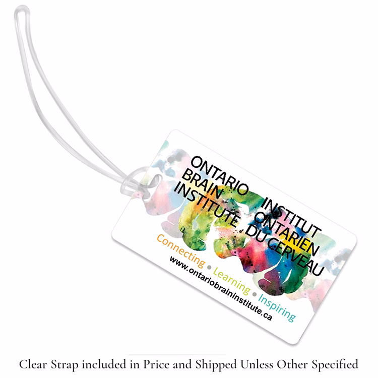 "ThuNderbolt PI" PhotoImage ® Full Color Imprint* ID Slip-In Pocket Luggage Bag Tag