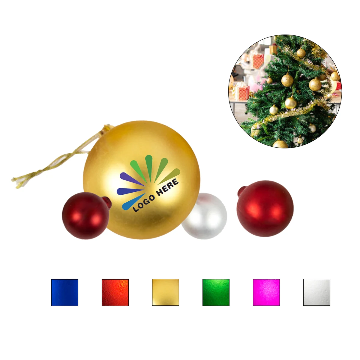 Christmas Tree Ornament Balls 1