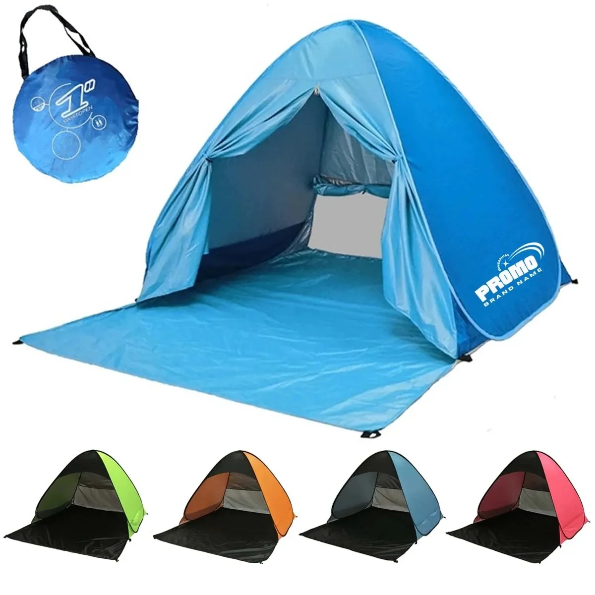 Sun Protection Foldable Waterproof Pop Up Beach Tent 1