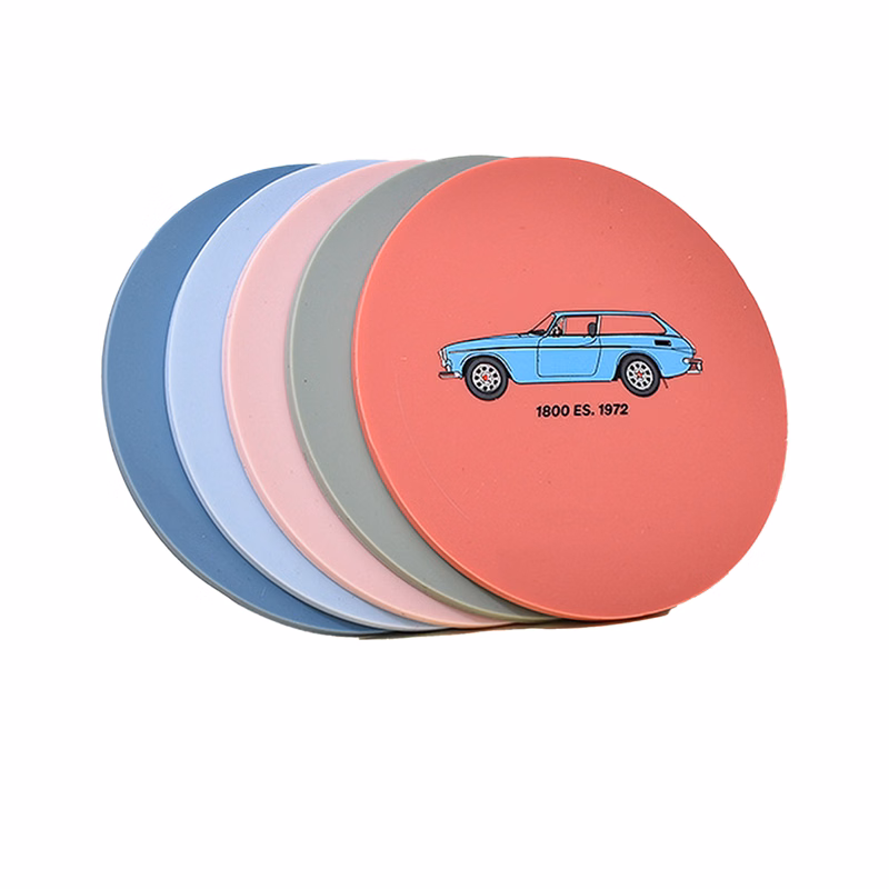 Full Color PVC Drink CoasterMOQ50