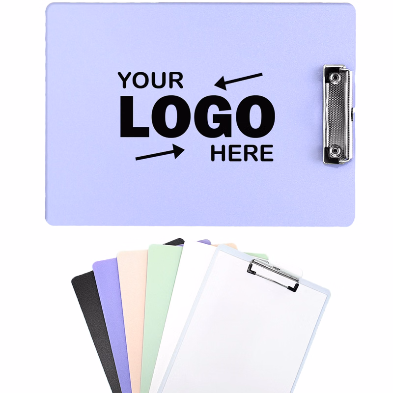 Multi Color A4 PP Plastic Clipboard For Office And School Use