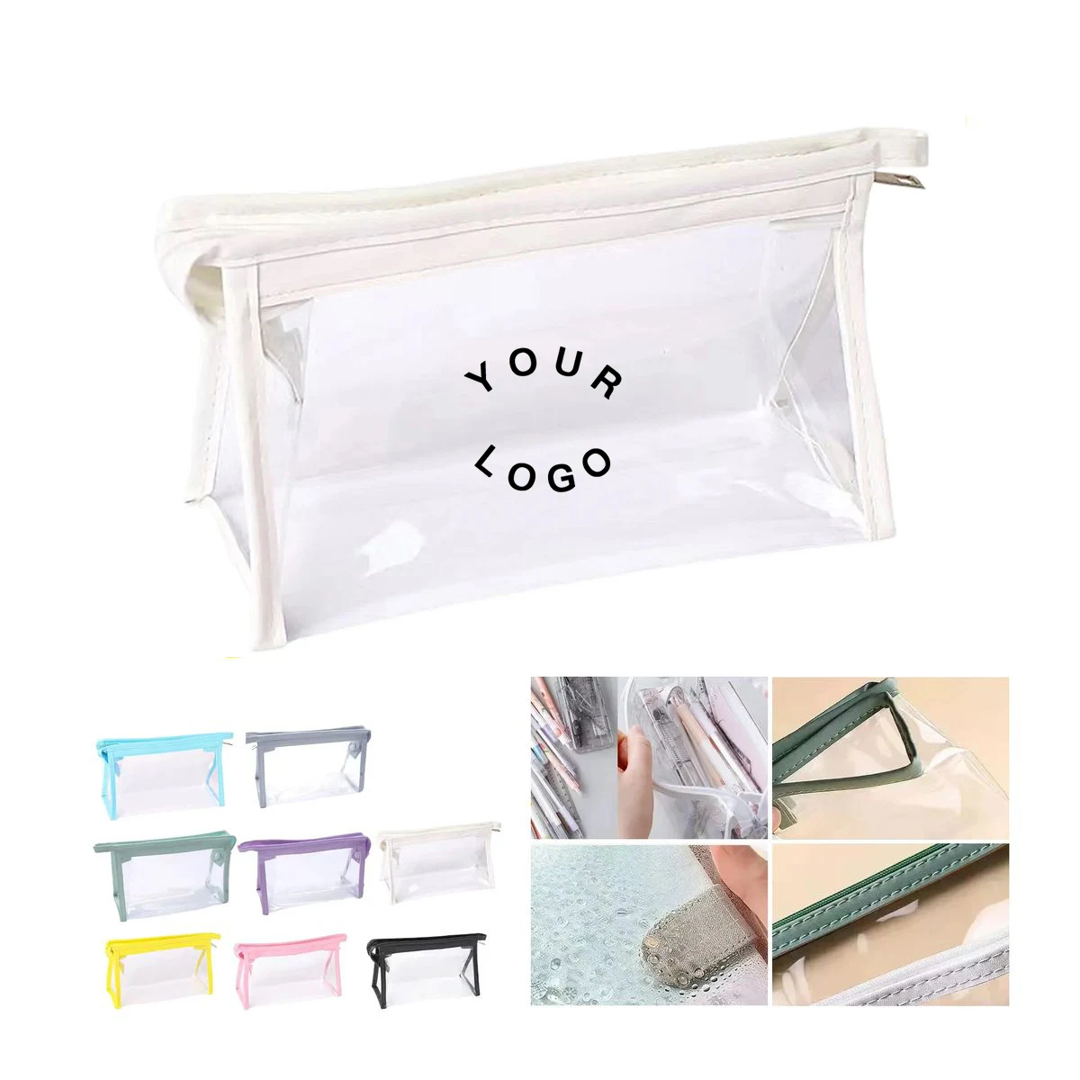 Waterproof Clear Pouch for Toiletries and Essentials 1