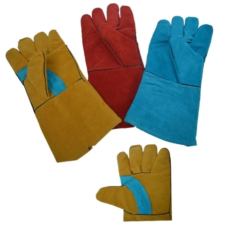 Longer welding work gloves 1