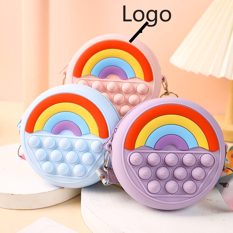 Rat Pioneer Toys Rainbow Bridge Shape Bubble Bag/ Nylon Tape