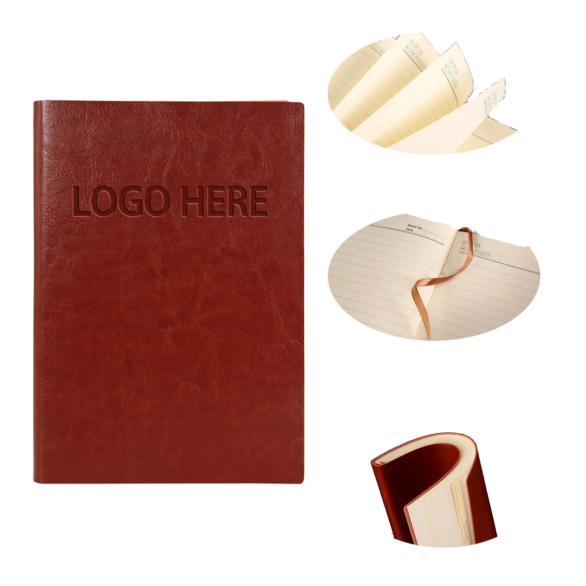 Custom A5 Soft Leather Journal 1