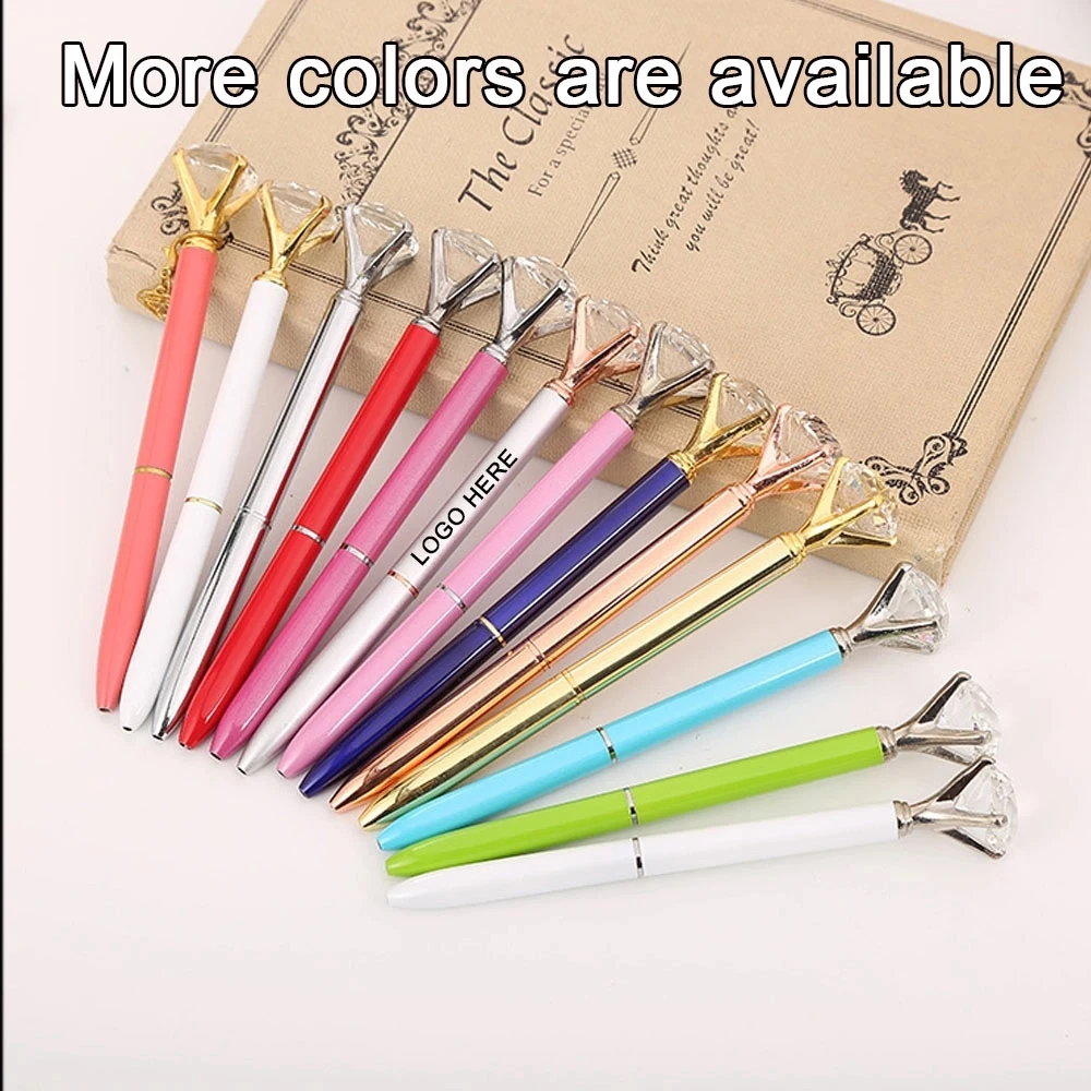 Diamond Metal Wedding Crystal Ballpoint Pens 1