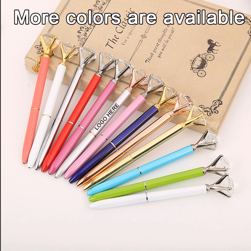 Diamond Metal Wedding Crystal Ballpoint Pens