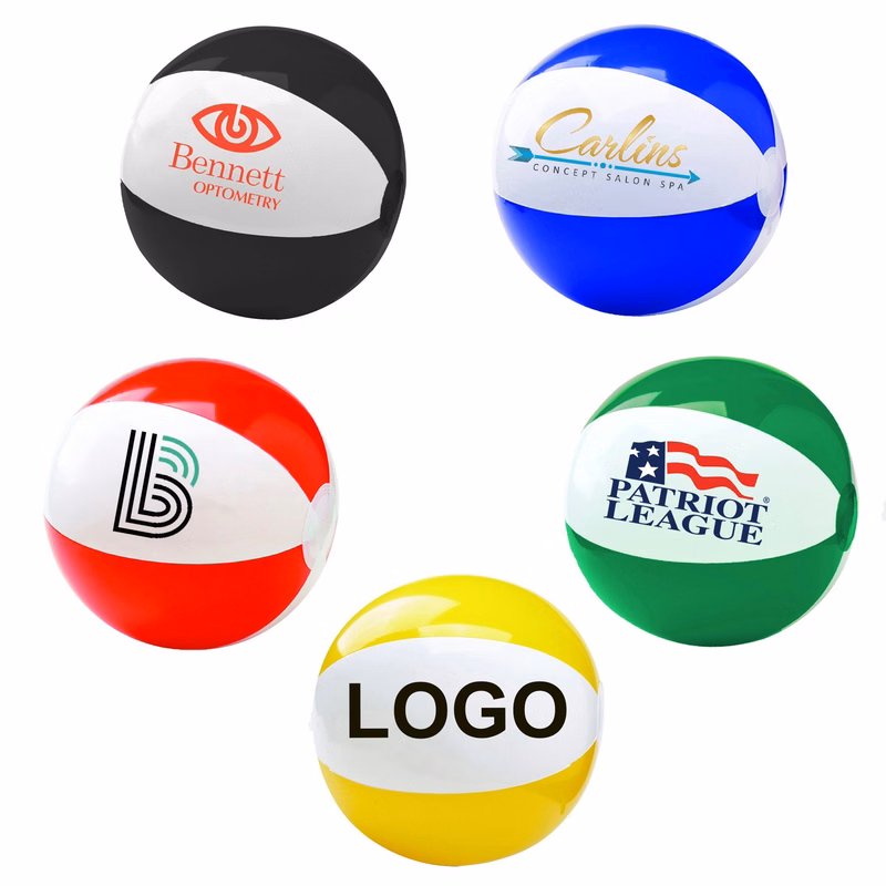 6" Two Tone Beach Ball