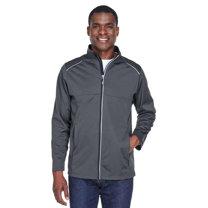 CORE365 Men's Tall Techno Lite Three-Layer Knit Tech-Shell 1
