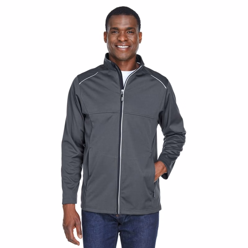 CORE365 Men's Tall Techno Lite Three-Layer Knit Tech-Shell