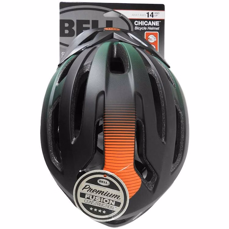 Bell Chicane Bike Helmets Black and Orange