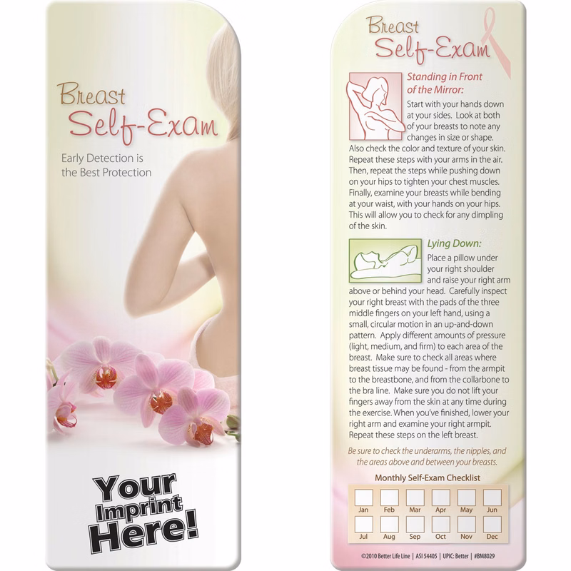 Bookmark - Breast Self-Exam: Early Detection is the Best Protection