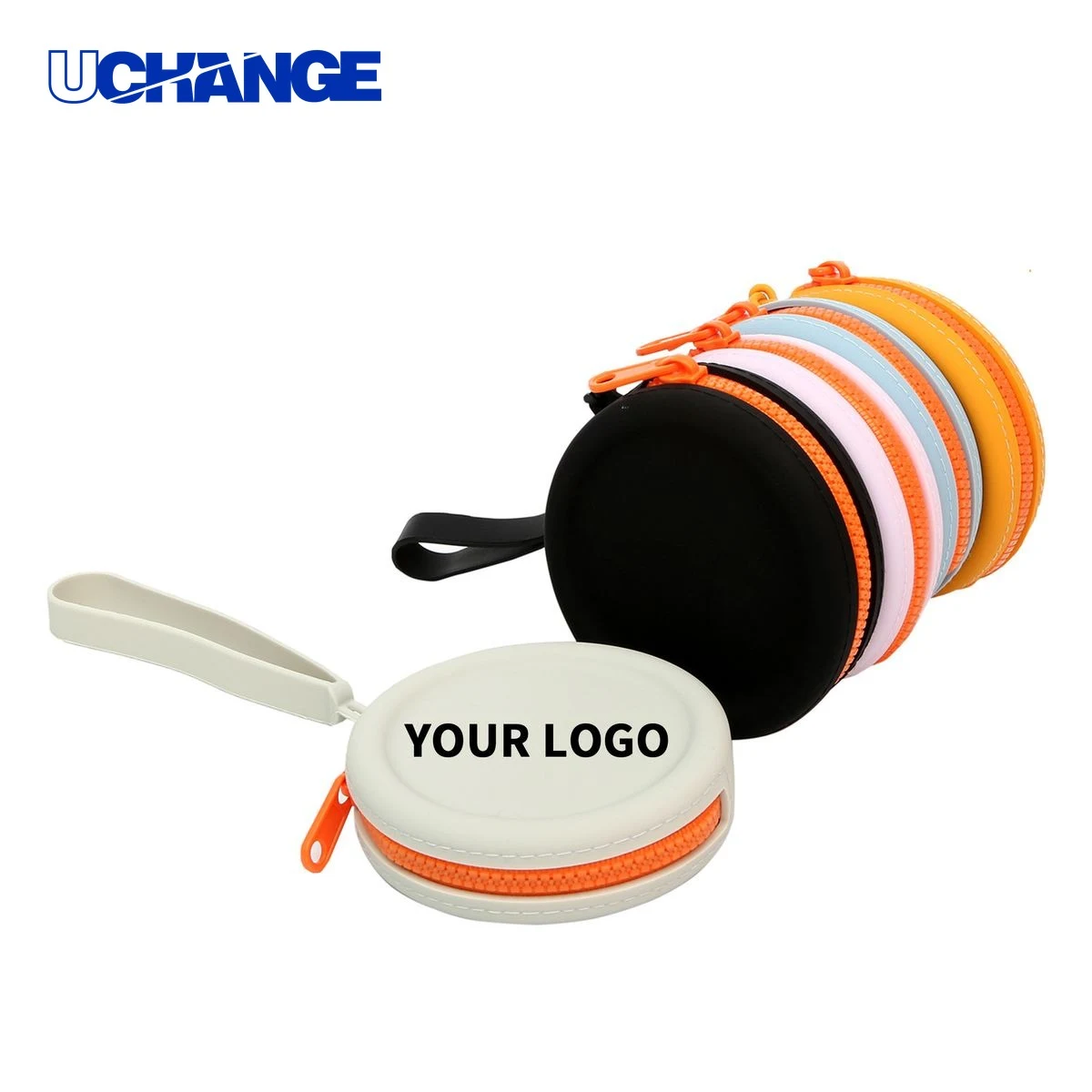 Three In One Charging Cable with Silicone Pouch 1