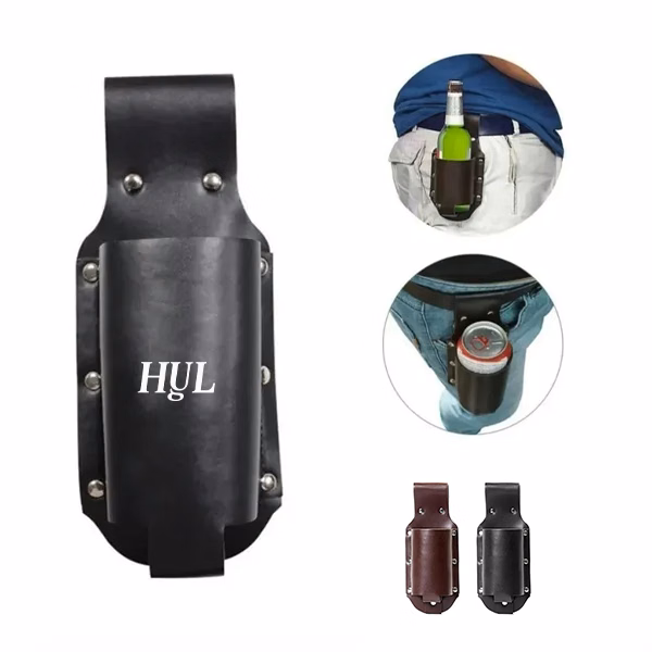 Waist Hanging PU Cup Sleeve