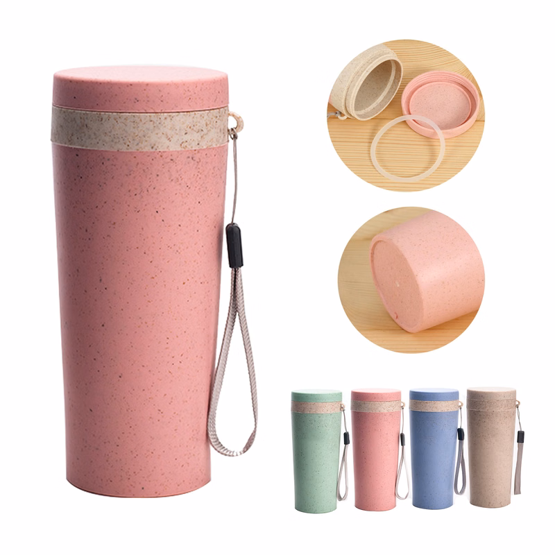 Straw Fiber Insulated Bottle