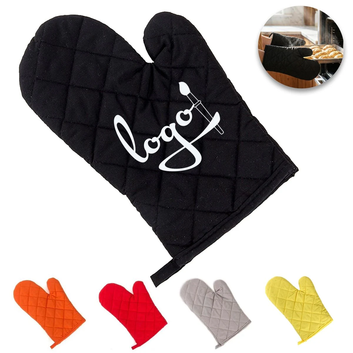 Oven Heat Resistant Pot Holder Glove 1