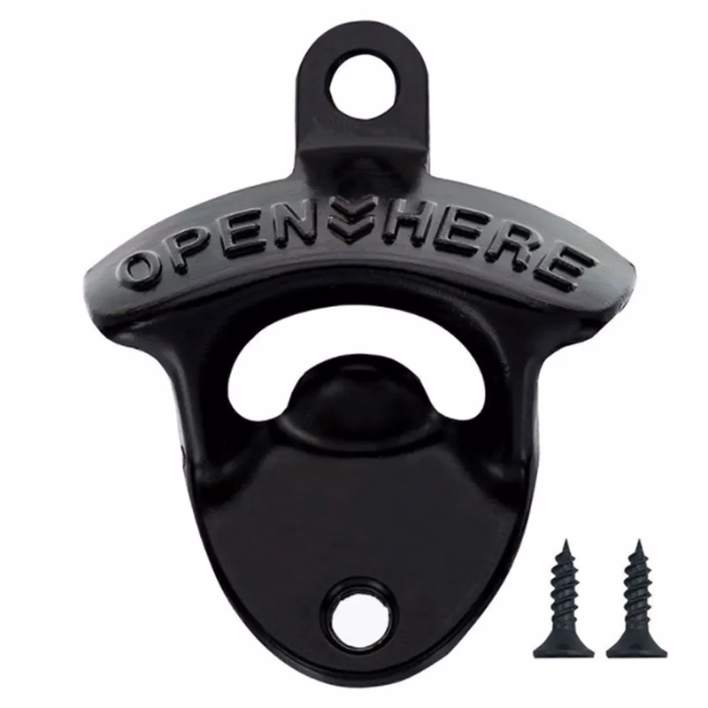 Black Bottle Opener