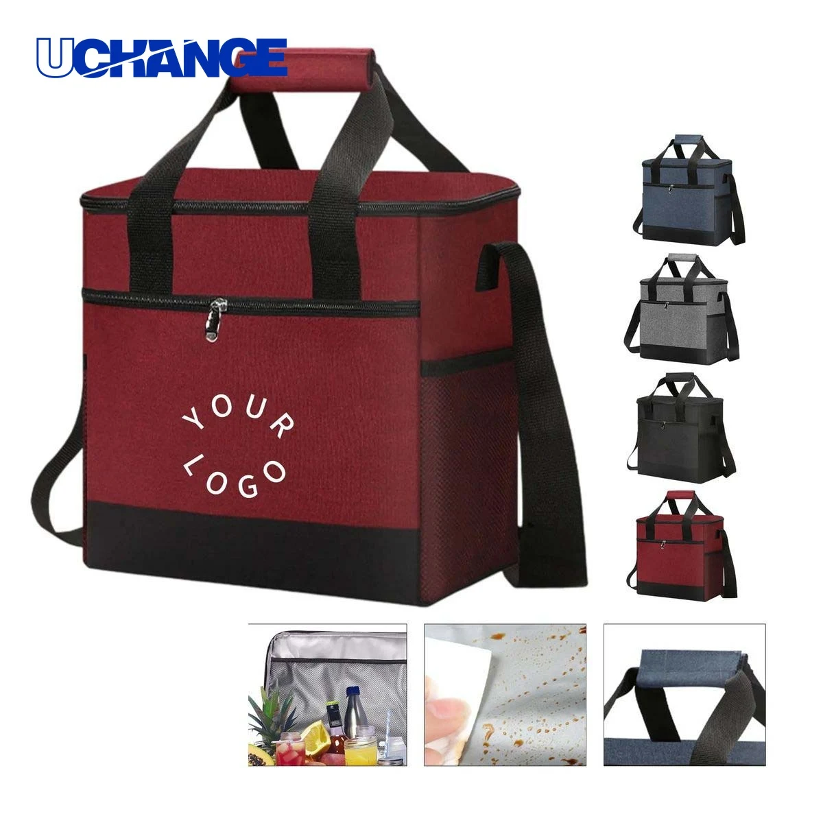 15L Insulated Picnic Bag with Handle and Strap for Outdoor Use 1