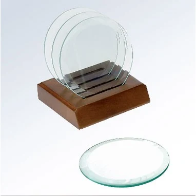 Round Jade Glass Coaster (Single) 1
