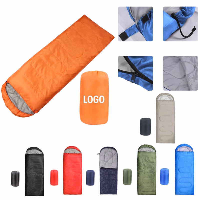 Hooded Camping Sleeping Bag For Outdoor Adventures