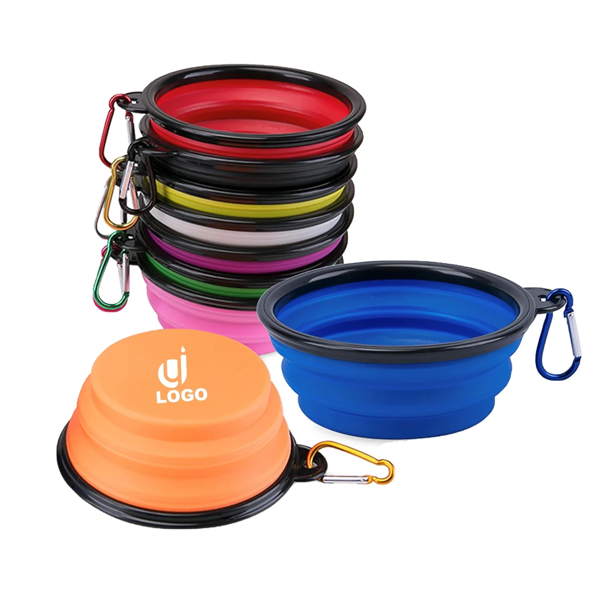 TPE Collapsible Travel Dog Bowls 12oz 1
