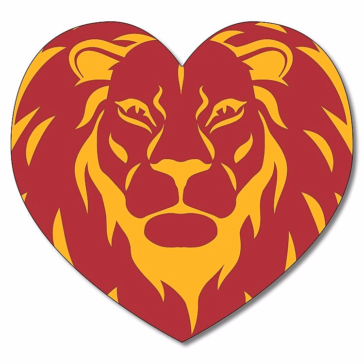 Magnet - 4x3.75 Large Heart Shape - 25 mil.