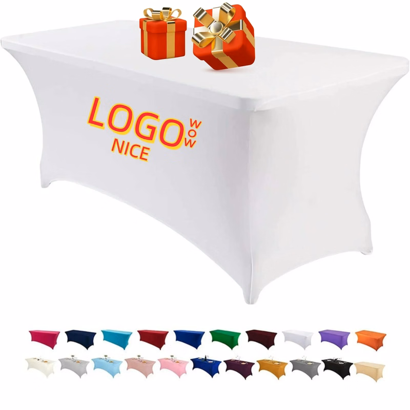 Premium 6FT Full Color Dye Sublimation Stretch Table Cover