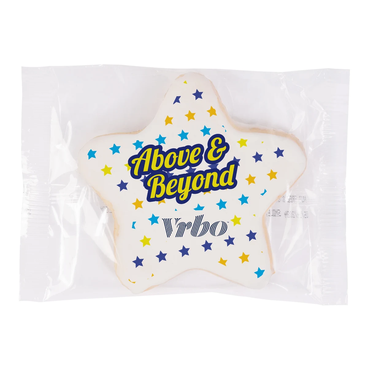Full Color Custom Printed Cookie- Star 1