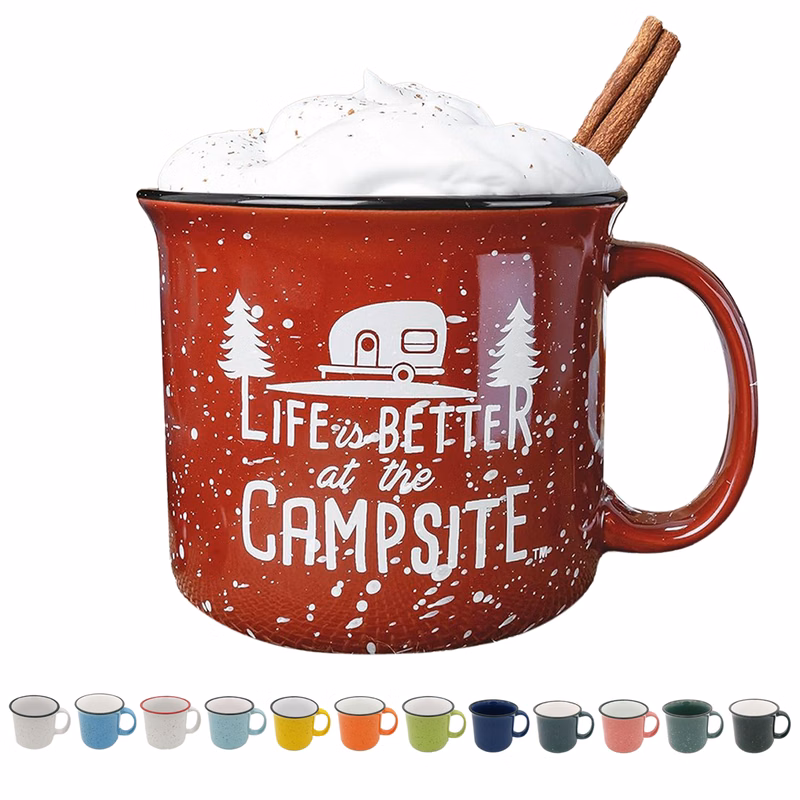 Ceramic Campfire Mugs