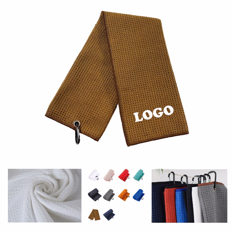 MOQ 20 pcs Custom Golf Towel