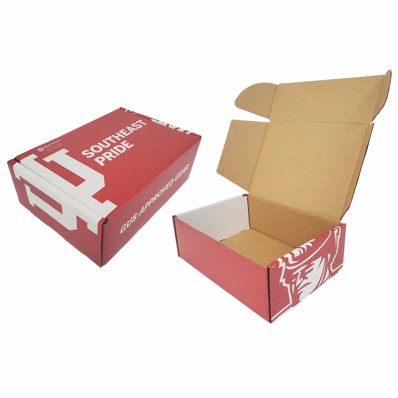 11" X 8" X 4" - B-Flute Outside Tuck Box