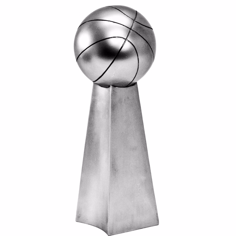Silver Basketball Sport Tower