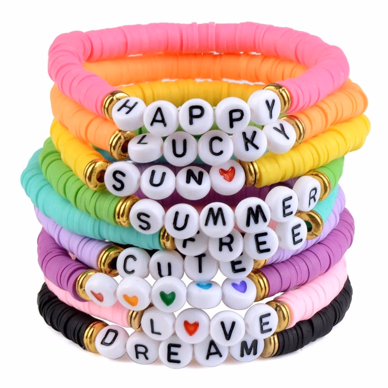 Clay Bead Bracelet