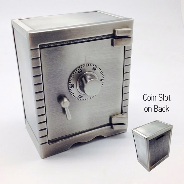 Brushed Pewter Vault Bank