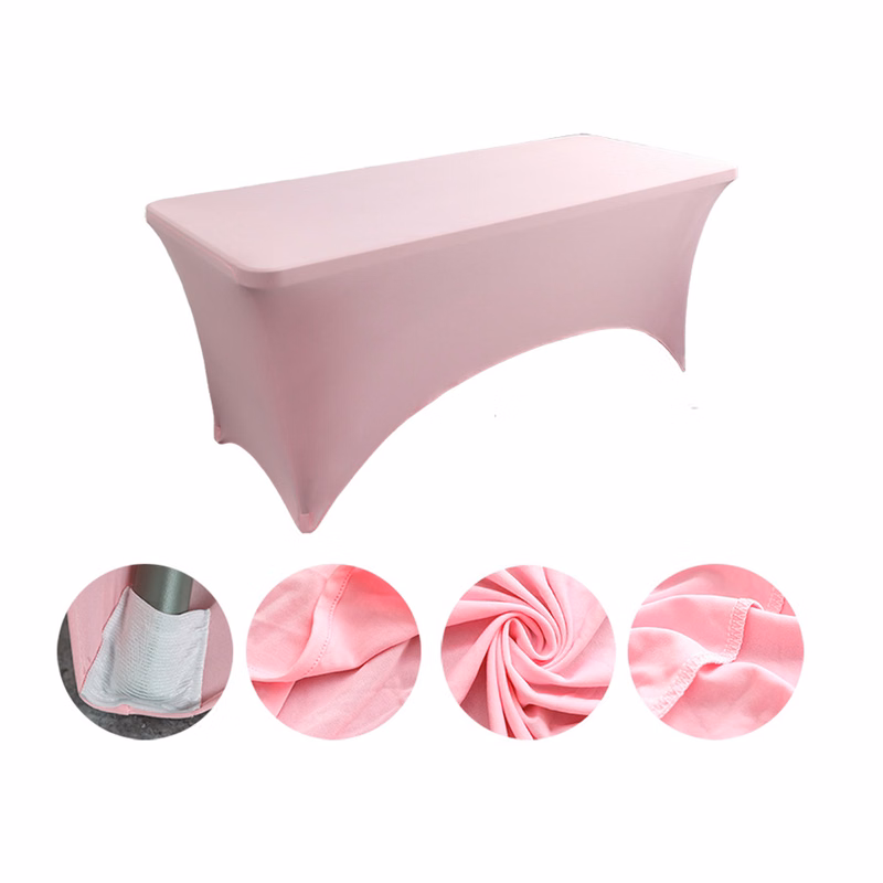 Six Foot Full Color Spandex Fitted Table Cover