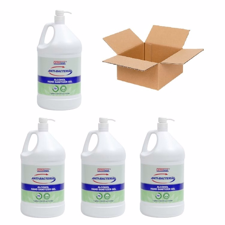 Hand Sanitizer Gel with 70% Alcohol - One Gallon