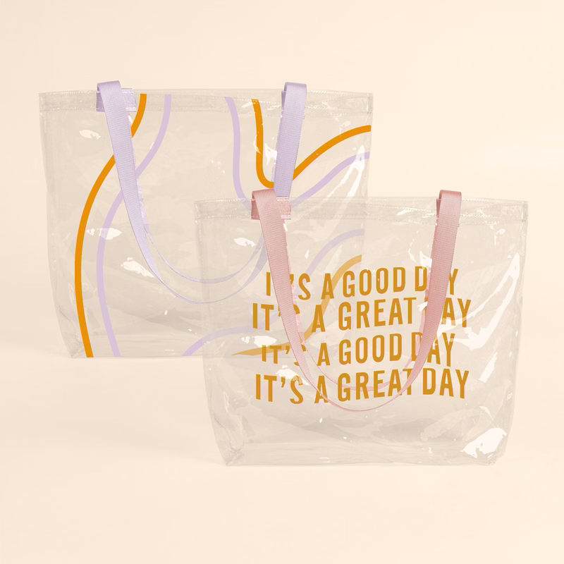 BIRDIE BAG - CLEAR VINYL