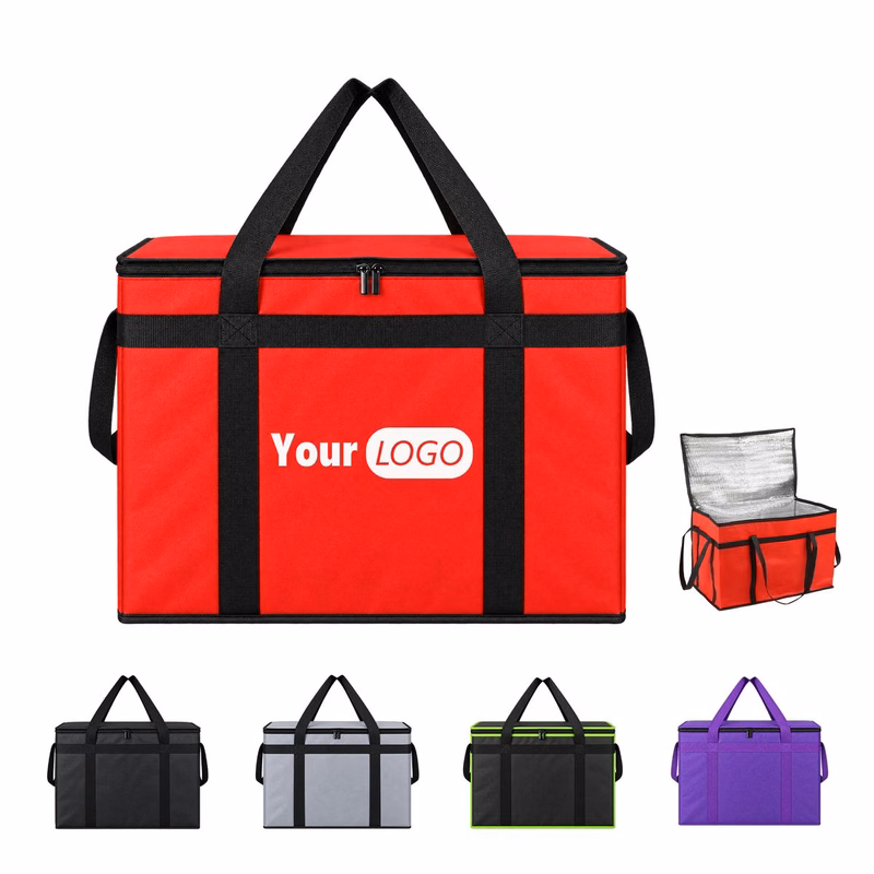 Insulated Food Delivery Tote Bag With Handle