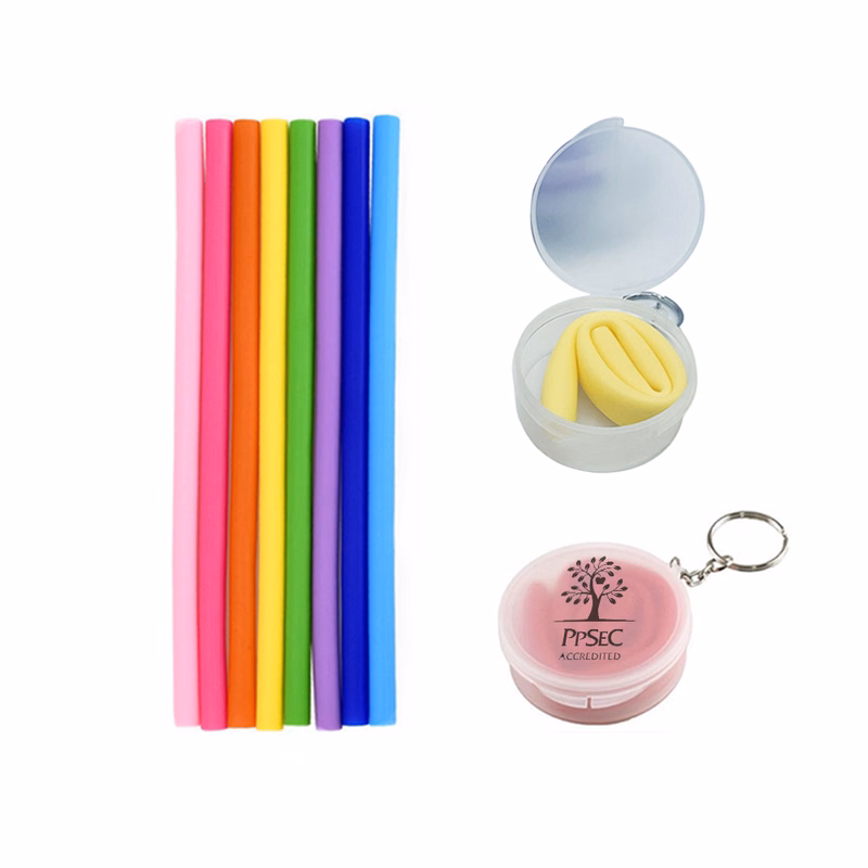 Silicone Straw in Portable Case