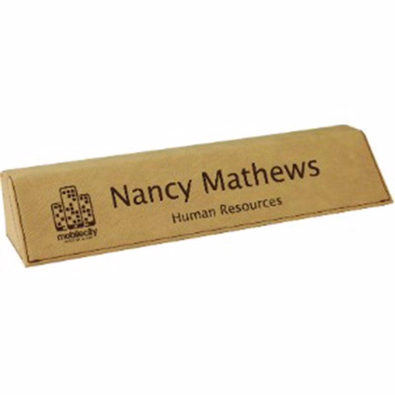 Leatherette Desk Wedge