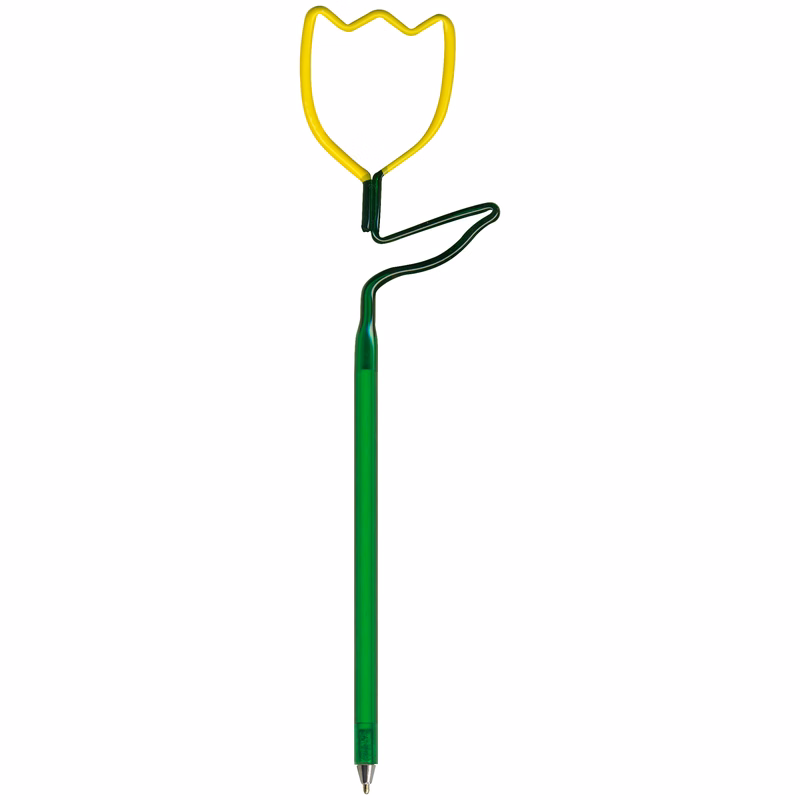 Flower Tulip Multi-Color Inkbend Standard, Bent Pen